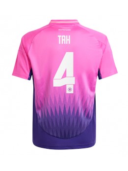 Njemačka Jonathan Tah #4 Gostujuci Dres EP 2024 Kratak Rukavima Njemačka Jonathan Tah #4 Gostujuci Dres EP 2024 Kratak Rukavima